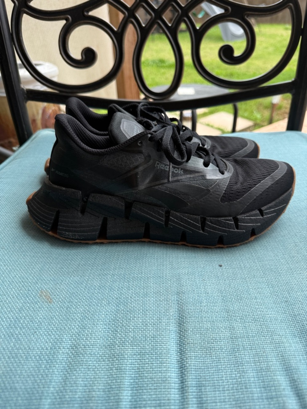 Reebok Black Women’s Athletic Sneakers with Gum Outsole - Picture 5 of 5